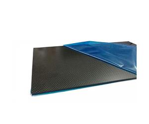 IkErna Feuilles de Fibre de Carbone 150X200 Mm, Panneau de Plaque En Fibre de Carbone 3K (Plain À Tissage)/3Mm