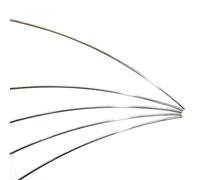 IkErna Fil À Ressort En Acier Inoxydable 304 de 2 M, 0,4/0,5/0,6/0,7/0,8/1/1,2/1,3/1,5/1,8/2 Mm/2 Meters/2.0Mm