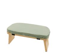 IKFGTJRE Banc de Méditation Banc de Yoga Portable méditation, Tabouret Pliant à Genoux avec Coussin en Coton, Pratique Assise Ergonomique Salon