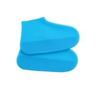 IKFGTJRE Couvre Chaussure Impermeable Waterproof Silicone Shoe Covers Non-Slip Rubber Overshoes For Rainy Days Reusable Boot Protectors Pour les jours de pluie(Color1,L)
