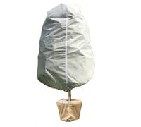 IKFGTJRE Housse Hivernage Plante Housse de Protection hivernale Chaude for Arbres et arbustes, idéale for protéger Les Petites Plantes Jardin Contre Le Gel(White,80x100cm)