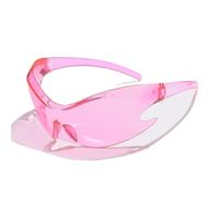 IKFGTJRE Lunette de Soleil Lunettes de soleil de sport femmes hommes lunettes uniques lunettes de soleil une pièce for le cyclisme masculin(Orange)