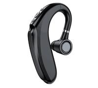 IKHPHE Oreillette Bluetooth sans fil mains libres, oreillette Bluetooth 5.2 unique, écouteurs intra-auriculaires étanches avec suppression du bruit avec microphone pour le travail, le bureau, la