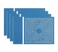 IKIER Lot de 20 Plaques Acryliques Bicolores 30x20cm, Panneaux Plastique Double Couche pour Gravure Laser & CNC, Matériau Résistant pour Panneaux de Porte et Jardin DIY