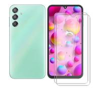 Ikiiqii Samsung Galaxy M15 5G (6,4 pouces) (lot de 2) Film de protection d'écran en verre trempé Dureté 9H Anti-rayures Anti-traces de doigts pour Samsung Galaxy M15 5G