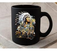 IKJHG Mug Amérindien The Original Founding Fathers - Tasse à café Amérindienne 325 ml