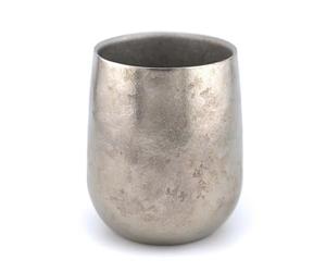 IKKO Gobelet en titane de 240 ml (argenté) - Gobelet à double paroi de qualité supérieure - Titane pur - Sans goût - Design intemporel - Pour café, thé, cocktails et usage quotidien