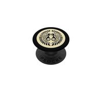 Ikko Ikki Japon Mon Oriental Vintage Jaune Pâle PopSockets PopGrip Adhésif