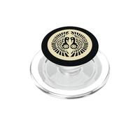 Ikko Ikki Japon Mon Oriental Vintage Jaune Pâle PopSockets PopGrip pour MagSafe