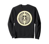 Ikko Ikki Japon Mon Oriental Vintage Jaune Pâle Sweatshirt