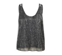 IKKS Chemisier noir / argent, Taille XXS