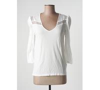 ikks chemisiers et blouses femme de couleur blanc
