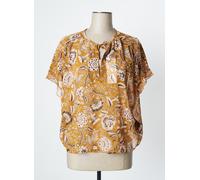 ikks chemisiers et blouses femme de couleur jaune