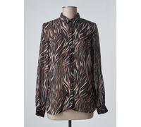 ikks chemisiers et blouses femme de couleur marron