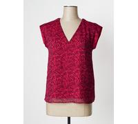 ikks chemisiers et blouses femme de couleur rose 34