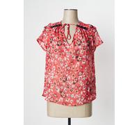 ikks chemisiers et blouses femme de couleur rouge 34