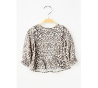ikks chemisiers et blouses fille de couleur beige