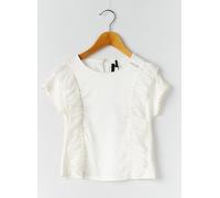 ikks chemisiers et blouses fille de couleur beige 6 A