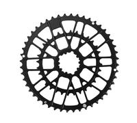 IKLAAQETBXPS Double Plateau CNC 48-32T 46-30T for vélo de Route en Gravier | Roue à double chaîne Compatible avec le pédalier GXP 9/10/11/12 vitesses, pièces de cyclisme