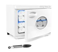iklestar 23L Chauffe Serviettes, Chauffe-Serviettes Professionnel pour esthéticiennes avec Pince, Machine de Chauffage pour Serviettes Extra Larges pour Salons de Massage et Salons de Coiffure