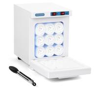 iklestar Chauffe Serviette 5L, Armoire chauffante pour Serviettes avec Pince, Petite boîte chauffante Portable pour Soins du Visage, Spa, Salon de beauté, Salon de Coiffure, esthéticienne