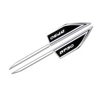 ikleu 2 pcs Auto Emblème Logo, pour Mazda BT-50 côté Emblèmes Sticker Style décorer décalcomanies Décoration Accessoires,A/Black