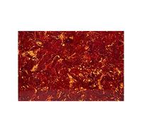 IKN Pickguard Matériel Feuille de Scratchplate de Guitare Électrique Vierge pour la Garde de Guitare Électrique Basse ST TL TE Personnalisée, 4 plis écaille de tortue rouge