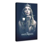 IKNBQIZH Poster de la série télévisée The White Queen (3) - Décoration pour chambre à coucher, bureau, chambre - Cadeau - 60 x 90 cm