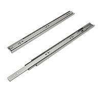 Ikodm 1 Paire Glissières de tiroir 300mm, Glissières Pour Tiroirs-Rail Coulissant, Acier Galvanisé Coulisse à extension complète, Capacité de charge de 35 kg