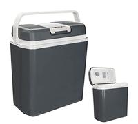 Ikodm 24L Glacière électrique 12V 230V, Mini-réfrigérateur Réfrigéré et Chauffé, Glacière de voiture avec mode ECO, pour le camping en voiture