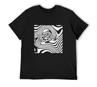 IKOKO Costume NBHD The Neighbourhood Wiped Out Tour 2016 Unisex 100% Cotton Short-Sleeve T-Shirts Black XXL