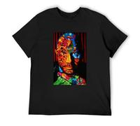 IKOKO Joe Rogan Reaching Out from The Kali Yuga Unisex 100% Cotton Short-Sleeve T-Shirts Black M