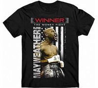 IKOKO Mayweather Floyd Winner The Money Fight Unisex 100% Cotton Short-Sleeve T-Shirts Black XXL