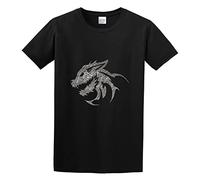 IKOKO The Skillet Monster Unisex 100% Cotton Short-Sleeve T-Shirts Black XXXL
