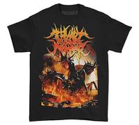 IKOKO Thy Art is Murder Taim Band Hate Cover Logo Unisex 100% Cotton Short-Sleeve T-Shirts Black XL
