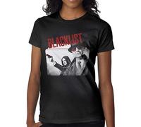 IKOKO Vintage The Blacklist Season Unisex 100% Cotton Short-Sleeve T-Shirts Black M