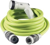 IKON 10 m-Tuyau d'arrosage extensible,compact,léger et prêt à l'emploi,avec pistolet multi-jet,Lime