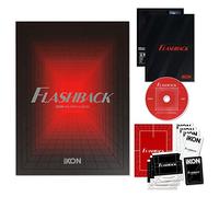 iKON - iKON - 4th Mini Album [FLASHBACK] (PHOTOBOOK-RED ver.) Photobook + CD + Postcard Set + Photo Sticker + Polaroid Set + Photocard Set + Slfie Photocard