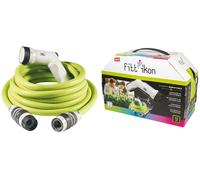 IKON KIT TUYAU EXTENSIBLE 1/2 ROULEAU 15 MT. COULEUR CITRON VERT