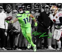 Ikonic Fotohaus Photo dédicacée de Jaxon Smith Njigba Epic One Handed Catch - Décoration murale