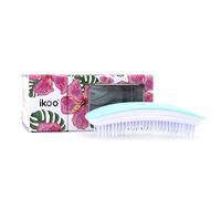 Ikoo Maison sans Effort Démêlage Ergonomique Brosse Bali Brise Métallique