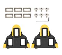 IKOPFLN 1 Paire de Cales pour Vélo Compatibles avec Shimano SPD et Look KEO, Pedale Velo Route, Cale Pied Velo, Accessoires de Cyclisme