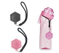 IKOPFLN 2 Pièces Boîte de rangement pour capsules aromatiques Air-Up - Toutes les variétés - Pour capsules aromatiques - Stockage sûr des boîtes aromatiques - Rose,Noir