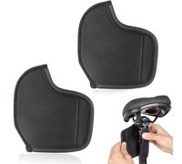 IKOPFLN 2 Pièces Housse de protection pour tige de selle Suntour - Noir - Pour tige de selle NCX