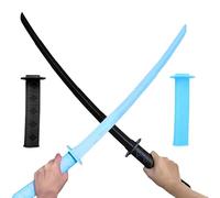 IKOPFLN 2 Pièces katana zoro,Jouet d'épée de samouraï rétractable, 3D Printing Katana, Katana Deadpool, Plastique/Cadeau de Cosplay Katana télescopique en Plastique drôle