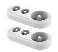 IKOPFLN 2 Pièces Support Brosse A Dent Electrique Porte Brosse À Dents Electrique Pour Oral B Io3-6 Eb 17.18.20.25.50.60（Blanc）