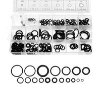 IKOPFLN 225 pièces Assortiment de Joints Toriques en Caoutchouc,Joint torique karcher O Ring D'etanchéité Universels, 18 Tailles Dimensions 3-22mm pour Plomberie, Injecteur ou Robinet, etc.