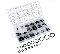 IKOPFLN 225 pièces Assortiment de Joints Toriques en Caoutchouc,Joint torique karcher O Ring D'etanchéité Universels, 18 tailles Dimensions 3-22mm pour Plomberie, Injecteur ou Robinet, etc.