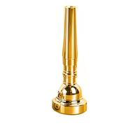 IKOPFLN Embouchure Trompette 7C, Accessoires Instrument de Musique, embouchure en laiton plaqué or pour débutants et musiciens professionnels