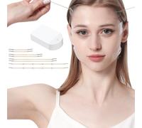 IKOPFLN Face Lift Tape,Face Lift Patch,Autocollant, Instant, Invisible,V-Line, Kit de Lifting du Cou et des Yeux,20 patchs + 8 cordes de levage, 1 ensemble